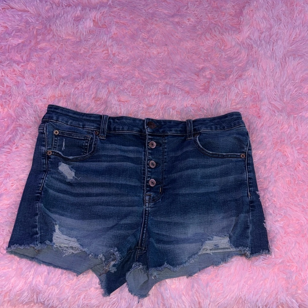 American Eagle high waisted jean shorts